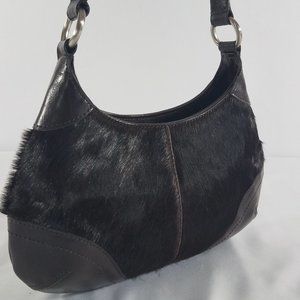 Amanda Smith Cowhide Leather Mini Purse